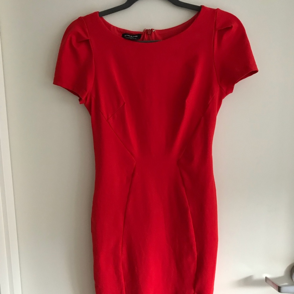 Bebe Red Dress